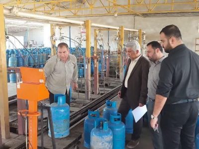 بازدید از تأسیسات گاز مایع شرکت‌های لردگاز، صحراگاز و آرسـاگاز در منطقه گلستان