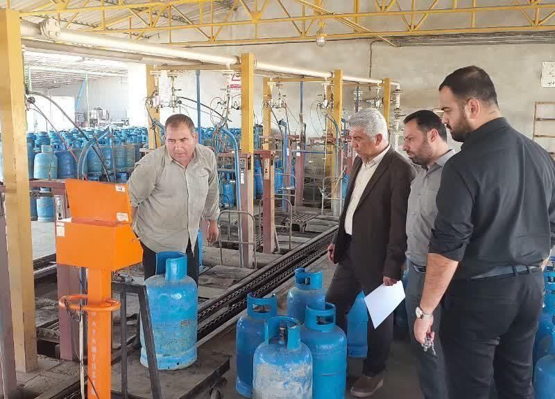 بازدید از تأسیسات گاز مایع شرکت‌های لردگاز، صحراگاز و آرسـاگاز در منطقه گلستان
