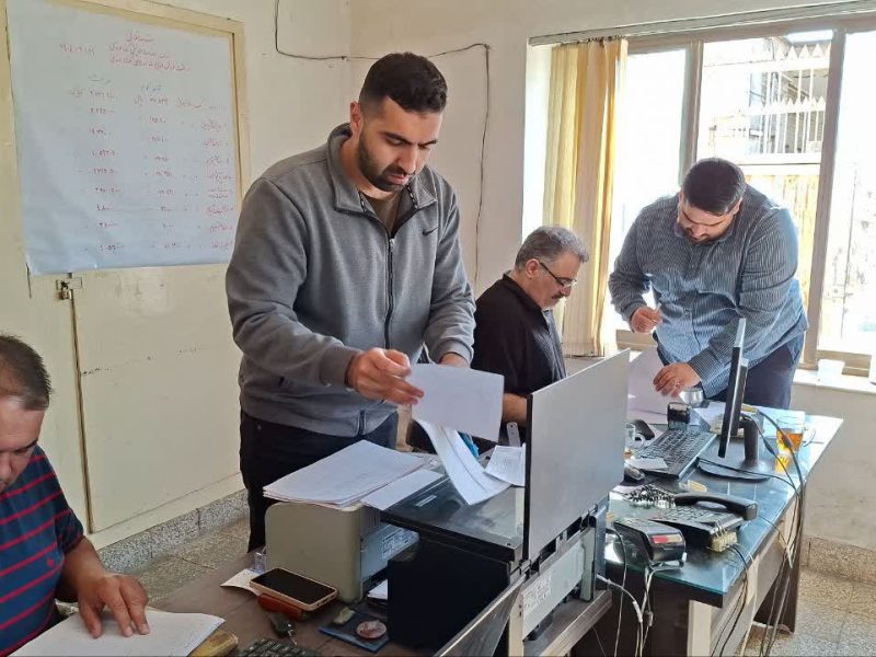 بازدید  از مراکز توزیع کود در شهرستان گنبد