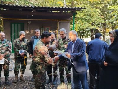 تقدیر فرماندار شهرستان و بخشدار مرکزی علی آباد کتول از تلاش‌های یگان حفاظت در مهار حریق‌های جنگلی