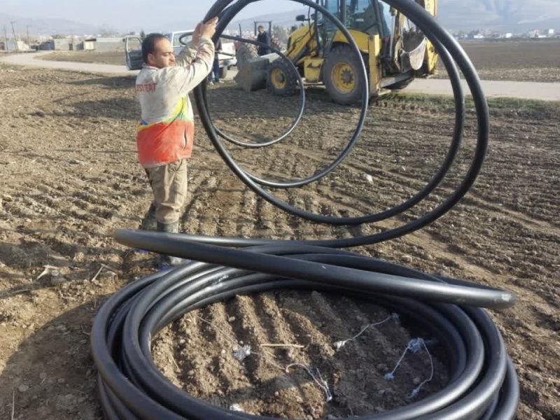 پایان عملیات اصلاح خط انتقال آب شرب روستای بهشتی کلاله