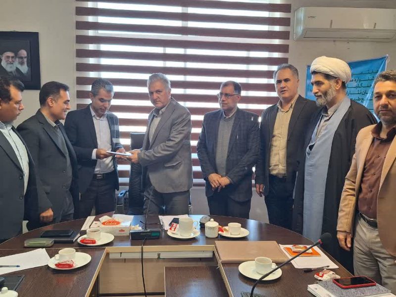 معارفه سرپرست دفتر بازرسی و مدیریت عملکرد منابع طبیعی گلستان