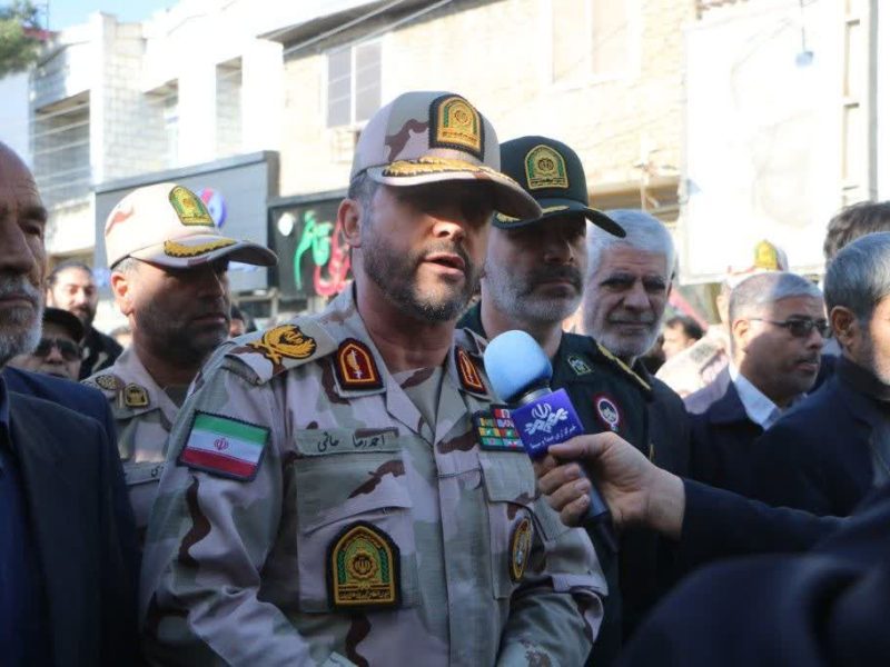 فرمانده مرزبانی استان گلستان:  مردم ما پای خون شهدای خود ایستاده اند