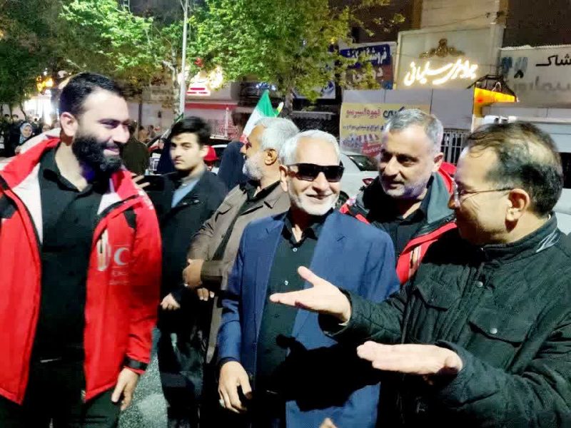 خیر گنبدی در خط مقدم کمک به هموطنان اسیب دیده از جنگ: کار برای رضای خدا و شادی بنده ی خدا دلسردی ندارد