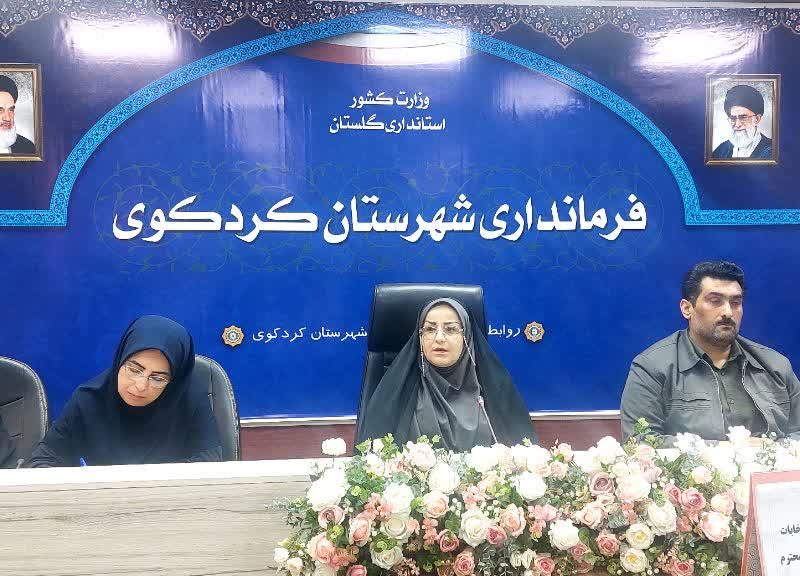 فرماندار کردکوی: برگزاری  انتخابا ت پرشور برآمده از آگاهی،کشور را در برابر بیگانگان بیمه می کند