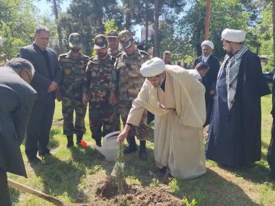 پیوستن  حوزه علمیه  برادران و خواهران گرگان به پویش سرو ایران همزمان با سالروز میلاد رهبر معظم انقلاب