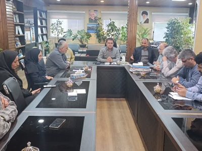 بررسی راهکارهای نوین درآمدزایی در جلسه کمیته درآمد شهرداری با حضور دکتر جرجانی شهردار کردکوی