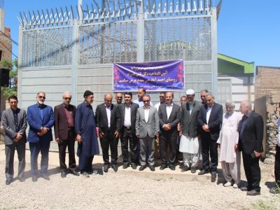 افتتاح سایت همراه اول روستای احمدآباد با حضور معاون وزیر ارتباطات
