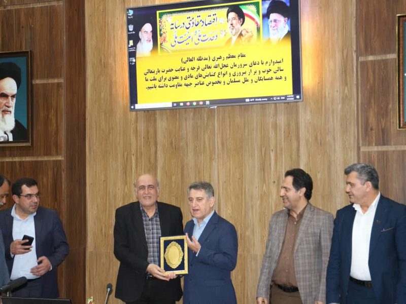 کسب عنوان برتر اداره کل بیمه سلامت استان گلستان در بیست و ششمین جشنواره شهید رجایی