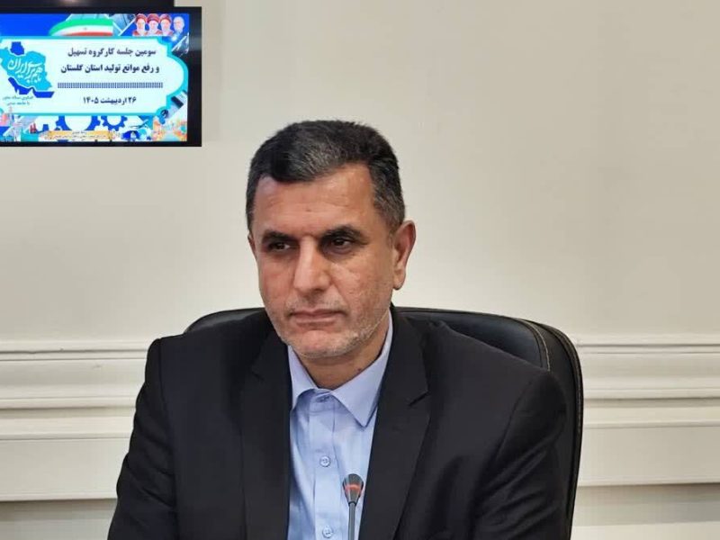 مدیرکل صنعت، معدن و تجارت گلستان خبر داد؛ بررسی و رفع موانع تولید ۷ واحد صنعتی در کارگروه تسهیل استان گلستان