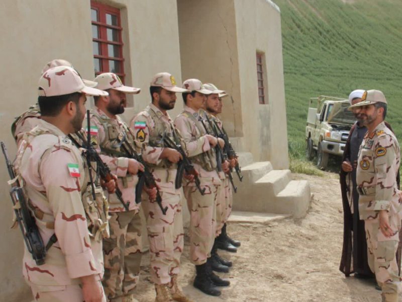 دیدار فرمانده مرزبانی استان گلستان با کارکنان یگانهای مرزی دوردست