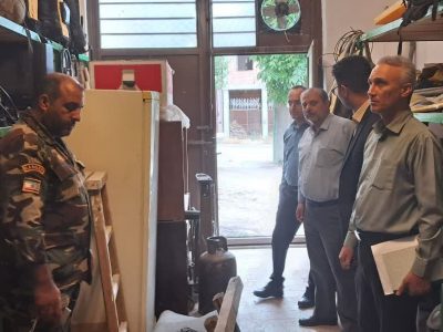بازدید کارشناسان مدیریت بحران استان و مسئول مدیریت بحران فرمانداری گالیکش از تجهیزات اطفای حریق منابع طبیعی شهرستان