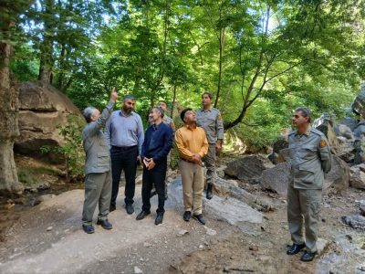 بازدید بازرس کل قضایی استان گلستان از پارک ملی گلستان و بررسی مسائل حفاظتی این ذخیره گاه ارزشمند طبیعی