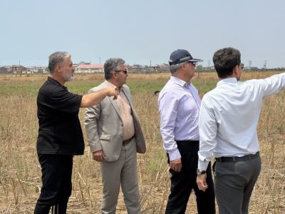گامی دیگر در جهت رفع تنش آبی در بندرترکمن / تعیین نقطه جدید حفر چاه با مشارکت خیرین