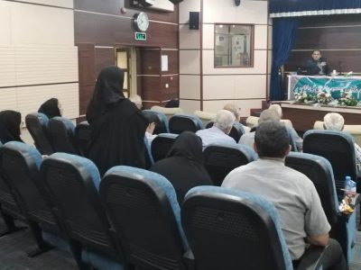 برگزاری کارگاه ارتقاء سطح سواد سلامت بازنشستگان در بیمارستان حکیم جرجانی گرگان