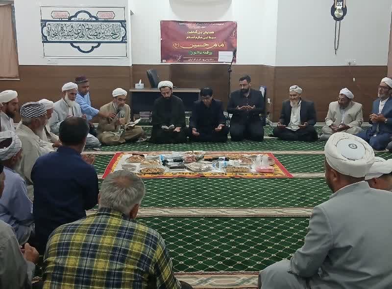 برگزاری مراسم معنوی عاشورای حسینی در روستای قرهگل شرقی