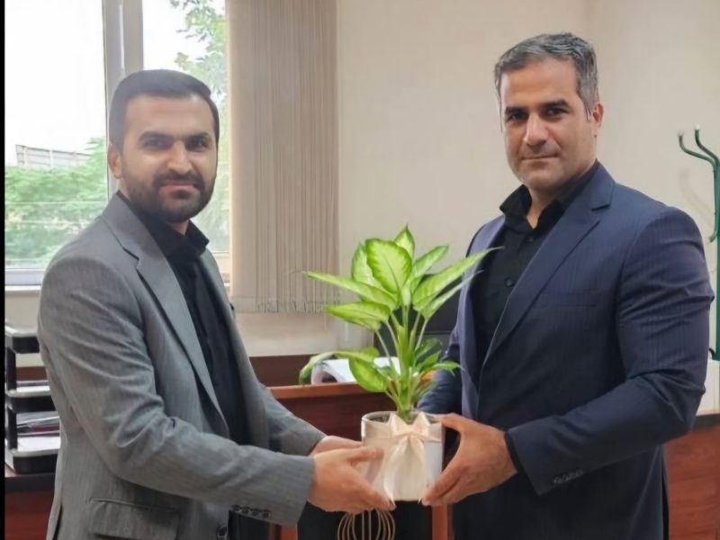 گرامیداشت قوه قضاییه با حضور مدیر بیمه دی استان گلستان در دادسرای شهرستان گرگان