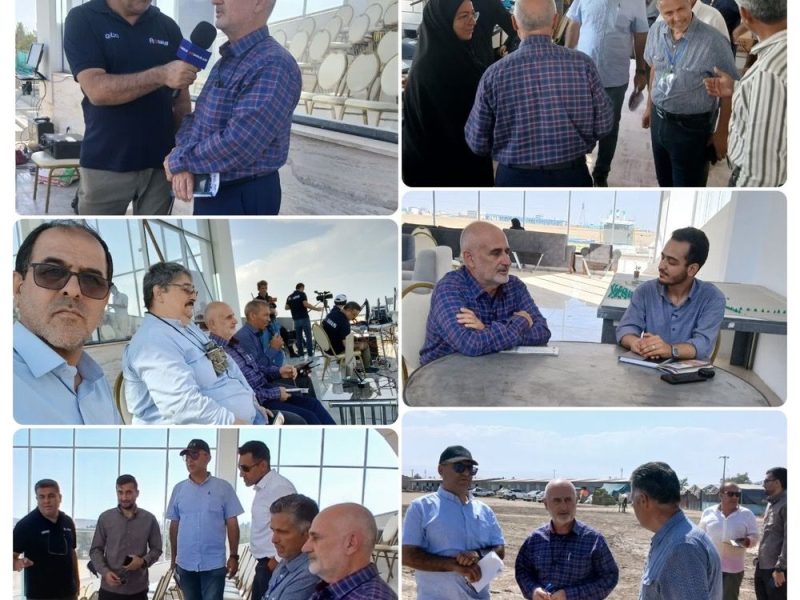 حضور رئیس هیئت سوارکاری استان گلستان در مجموعه سوارکاری ثامن مشهد مقدس