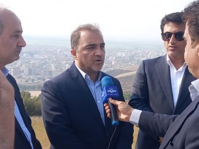 آغاز بهره‌برداری از مخزن ذخیره ۲ هزار مترمکعبی زیتون‌تپه آزادشهر در هفته دولت