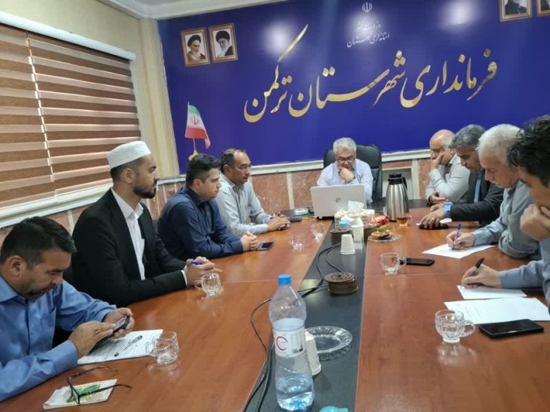 برگزاری جلسه ستاد پشتیبانی کنگره ۴۰۰۰ شهید استان گلستان در شهرستان