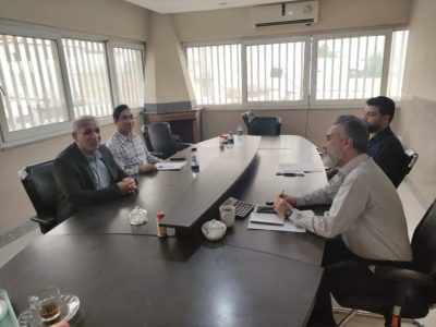 بازدید مدیر و معاون فنی آزمایشگاه فنی و مکانیک خاک استان گلستان از واحدمحلی ساری‌سازه در ساری