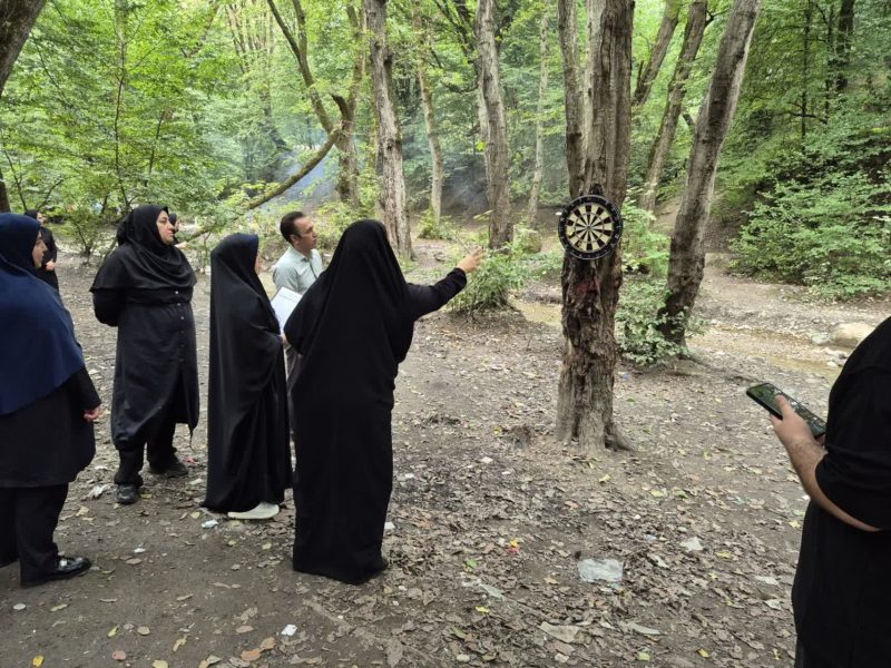 نشاط و همدلی بانوان مجتمع دخانیات گلستان در گلگشت ناهارخوران