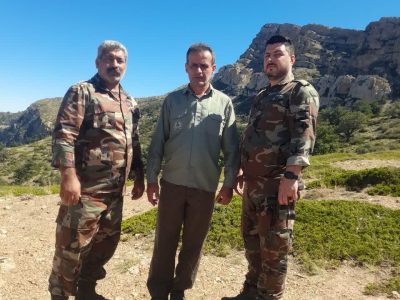 گشت و سرکشی حفاظتی و اطفای حریق تک‌درخت در مرتع یورت چکا سر