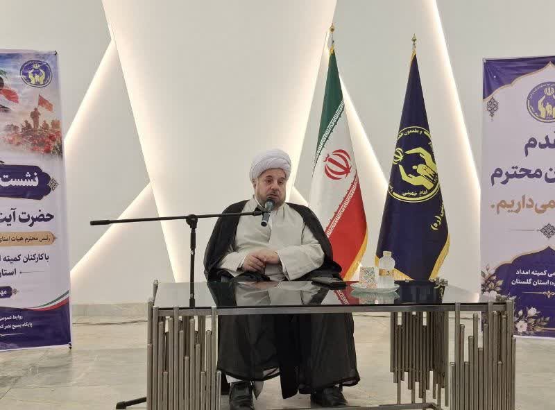 آیت‌الله کازرونی: خدمت به محرومان در کمیته امداد، توفیقی الهی و افتخاری بزرگ است
