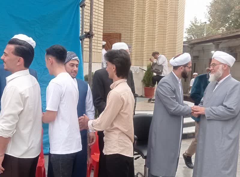 حضور مسئول شعبه گنبدکاووس در آیین فارغ‌التحصیلی حافظان کلام وحی