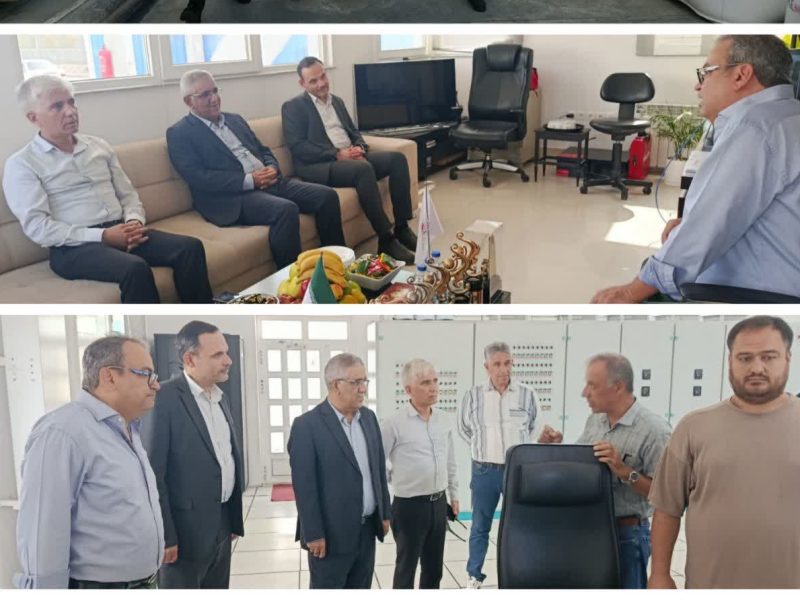 بازدید مدیرکل گمرکات استان گلستان از شرکت «بانیار پلیمر گلستان »